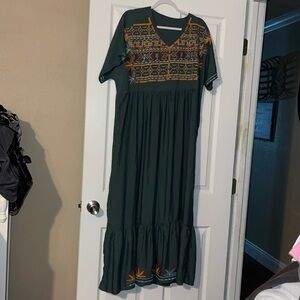 SHEIN 2X Embroider Dress